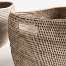 NAPA Home & Garden, BURMA RATTAN FAMILY BASKETS, SET OF 3,N4TN234GY