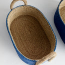 NAPA Home & Garden, TIANA SEAGRASS SHORT OVAL BASKETS, SET OF 2,N4WN04