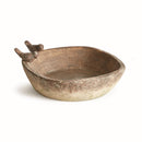 NAPA Home & Garden, WEATHERED GARDEN SQUARE BIRD TRAY