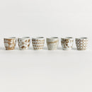 PROVINCE MINI FLOWER POTS, SET OF 6