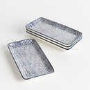 STRIA SPECKLED 8" TRAYS, SET OF 4