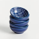 STRIA WEAVES DIP BOWLS, SET OF 6