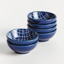 STRIA WEAVES DIP BOWLS, SET OF 6