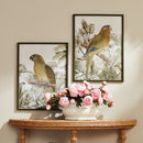 TROPICAL PARROT PRINTS, SET OF 2