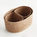 SEAGRASS STORAGE BASKETS, SET OF 3