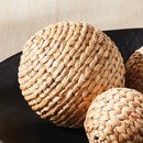 JACE WATER HYACINTH ORBS, SET OF 3