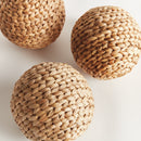JACE WATER HYACINTH ORBS, SET OF 3