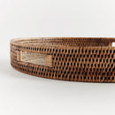NAPA Home & Garden, BURMA RATTAN ROUND SERVING TRAY