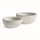 NAPA Home & Garden, FIBRECLAY AVALON LOW BOWLS, SET OF 2
