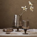 Adalina Glass Footed Vase Large