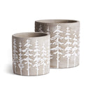 NAPA Home & Garden, EVERGREEN POTS, SET OF 2