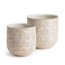 NAPA Home & Garden, FAIRFIELD POTS, SET OF 2