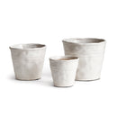 NAPA Home & Garden, CONSERVATORY ORGANIC TAPERED POTS, SET OF 3