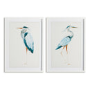 NAPA Home & Garden, BLUE HERON PRINTS, SET OF 2
