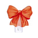 Petal & Plow Nightlight Glass Shaped Bow, 5.25"H