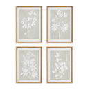 NAPA Home & Garden, FOLIAGE STUDY, SET OF 4