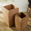 NAPA Home & Garden, SEAGRASS TALL SQUARE PLANTERS, SET OF 2,NSG411