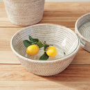 NAPA Home & Garden, BURMA RATTAN SERVING BOWL