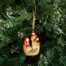 Art Glazed Nativity Ornament