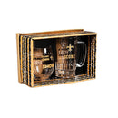 New Orleans Saints, Stemless 17OZ Wine & Beer 16 OZ  Gift Set