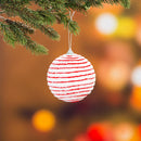 7.5' Tree with 250 LED Lights and 140 Ornaments and Storage Bag, Classic Cardinal