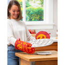 Gobble till you wobble" Oven Mitt and Turkey Pot Holder Set