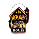 Printed Metal Hanging Halloween Sign