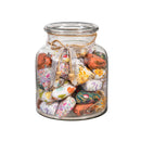 Heart Wood Hanging Decor in Glass Jar, Asst, 2"L