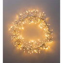 Indoor/Outdoor Electric Lighted Wreath Holiday Decoration