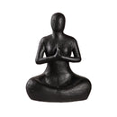 Glass Reinforce Cement Clasped Hands Budha