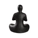 Glass Reinforce Cement Clasped Hands Budha