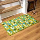 Indoor/Outdoor Hooked Polypropylene Sprouts Rug 24"x42"