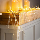 Indoor/Outdoor Birch Lighted Garland with 48 Lights Battery Operated, 6'L