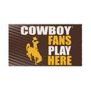 University of Wyoming Fan Mat, 28"x16"