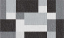 Geo Block Patterned PVC Loop Mat
