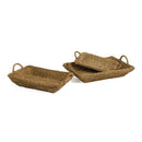NAPA Home & Garden, SEAGRASS TRAYS WITH HANDLES, SET OF 3