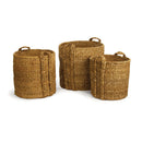 NAPA Home & Garden, SEAGRASS ROUND BASKETS LARGE, SET OF 3