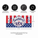 Bless The USA Bow Sassafras Switch Mat