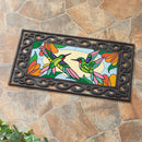 Stained Glass Hummingbirds Sassafras Switch Mat
