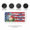Patriotic Hydrangeas Sassafras Switch Mat