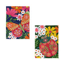 Bloom & Burst Butterfly Suede House Flag Front & Back