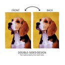 Camera Day Dogs, Beagle Suede Garden Flag