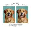 Pet Central Photo Dogs, Golden Retriever Suede House Flag