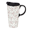 American Classic Sports Ceramic Perfect Cup, Baseball, 17oz, Gift Box