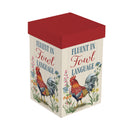 Petal & Plow Ceramic Perfect Cup, Farm Rooster Funny, 17oz, Gift Box