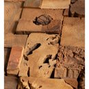 Javanese Wood Block Wall Art