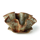 NAPA Home & Garden, GALVANIZED HANDKERCHIEF POT WITH SAUCER