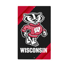University of Wisconsin-Madison Logo Sign USA Metal Wall Sign, 7.5" x 11.5"