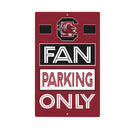 University of South Carolina Fan Parking USA Metal Wall Sign, 7.5" x 11.5"