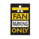 Appalachian State University Fan Parking USA Metal Wall Sign, 7.5" x 11.5"